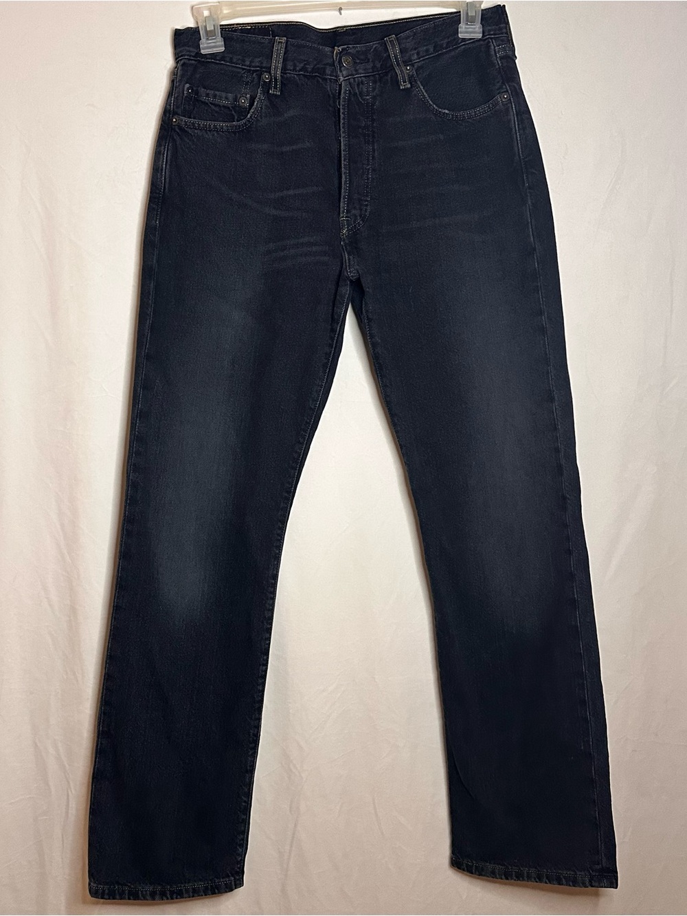 Vintage Levi’s 501 XX 34x32 Button Fly WPL 423 Made Mexico Y2K Blue denim Jeans
